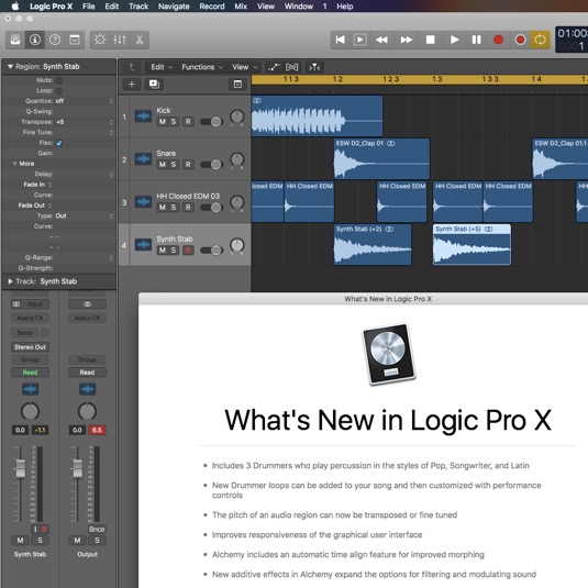 logic pro x 10.3 bugs